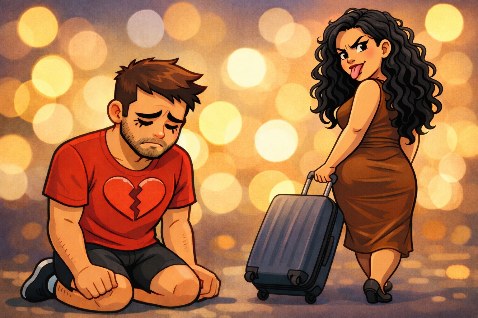 to ja po tym jak ta zimna kobieta mnie opuściła